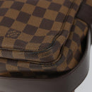 LOUIS VUITTON Damier Ebene Naviglio Shoulder Bag N45255 LV Auth 149600-8