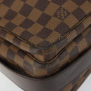 LOUIS VUITTON Damier Ebene Naviglio Shoulder Bag N45255 LV Auth 149600-15