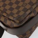 LOUIS VUITTON Damier Ebene Naviglio Shoulder Bag N45255 LV Auth 149600-17