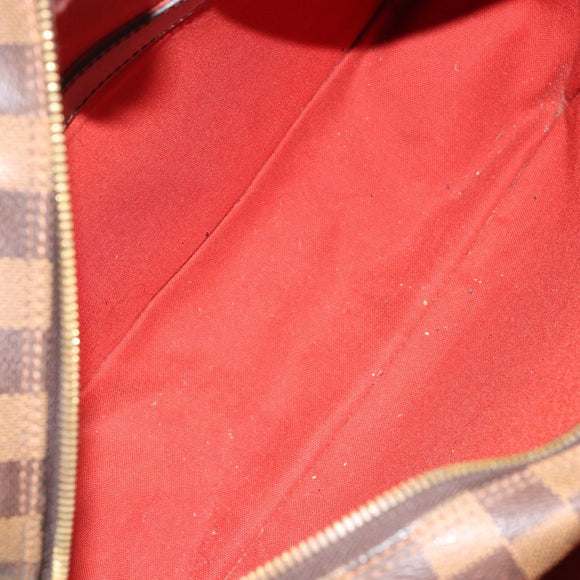 LOUIS VUITTON Damier Ebene Naviglio Shoulder Bag N45255 LV Auth 149600