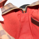 LOUIS VUITTON Damier Ebene Naviglio Shoulder Bag N45255 LV Auth 149600-22