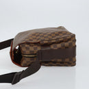 LOUIS VUITTON Damier Ebene Naviglio Shoulder Bag N45255 LV Auth 149600-4