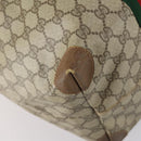 GUCCI GG Supreme Web Sherry Line Bag PVC Beige Red Green 89 19 012 Auth 149602-17