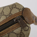 GUCCI GG Supreme Web Sherry Line Bag PVC Beige Red Green 89 19 012 Auth 149602-9