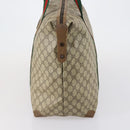 GUCCI GG Supreme Web Sherry Line Bag PVC Beige Red Green 89 19 012 Auth 149602-3