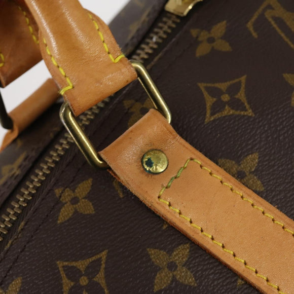 LOUIS VUITTON Monogram Keepall 60 Boston Bag M41422 LV Auth 149605V