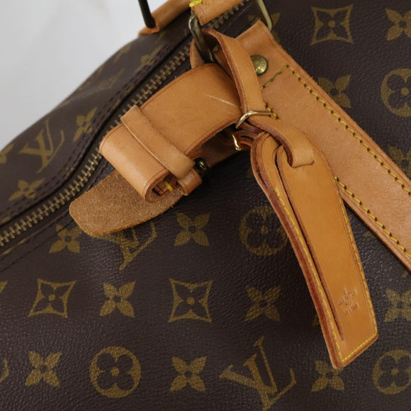 LOUIS VUITTON Monogram Keepall 60 Boston Bag M41422 LV Auth 149605V