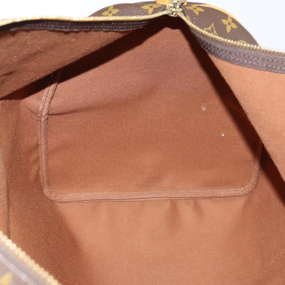 LOUIS VUITTON Monogram Keepall 60 Boston Bag M41422 LV Auth 149605V