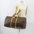 LOUIS VUITTON Monogram Keepall 60 Boston Bag M41422 LV Auth 149605V-22