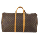 LOUIS VUITTON Monogram Keepall 60 Boston Bag M41422 LV Auth 149605V-2