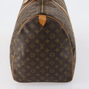 LOUIS VUITTON Monogram Keepall 60 Boston Bag M41422 LV Auth 149605V-3