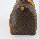 LOUIS VUITTON Monogram Keepall 60 Boston Bag M41422 LV Auth 149605V-4