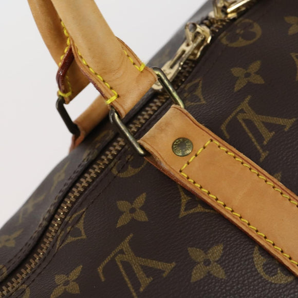 LOUIS VUITTON Monogram Keepall Bandouliere 50 Boston Bag M41416 LV Auth 149606