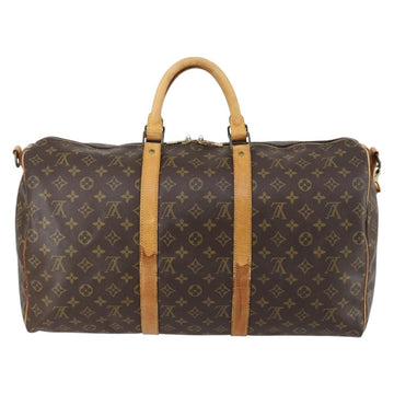 LOUIS VUITTON Monogram Keepall Bandouliere 50 Boston Bag M41416 LV Auth 149606 - 0
