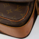 LOUIS VUITTON Monogram Cartouchiere MM Shoulder Bag Vintage M51253 Auth 149607-9