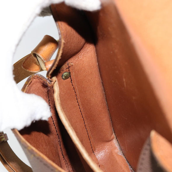 LOUIS VUITTON Monogram Cartouchiere MM Shoulder Bag Vintage M51253 Auth 149607