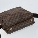 LOUIS VUITTON Damier Ebene Naviglio Shoulder Bag N45255 LV Auth 149610-6