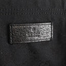 GUCCI GG Canvas Web Sherry Line Tote Bag Black 189669 Auth 149612V-17
