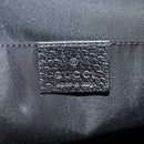 GUCCI GG Canvas Web Sherry Line Tote Bag Black 189669 Auth 149612V-18