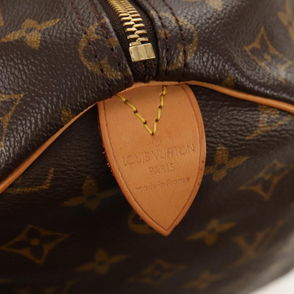 LOUIS VUITTON Monogram Speedy 35 Hand Bag M41524 LV Auth 149613V