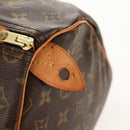 LOUIS VUITTON Monogram Speedy 35 Hand Bag M41524 LV Auth 149613V-20