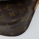 LOUIS VUITTON Monogram Saint Cloud PM Shoulder Bag M51244 LV Auth 149618-14