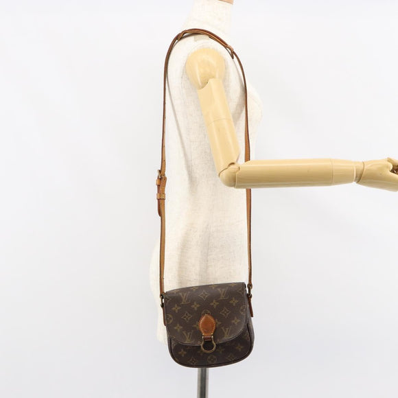 LOUIS VUITTON Monogram Saint Cloud PM Shoulder Bag M51244 LV Auth 149618