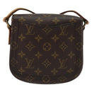 LOUIS VUITTON Monogram Saint Cloud PM Shoulder Bag M51244 LV Auth 149618-2