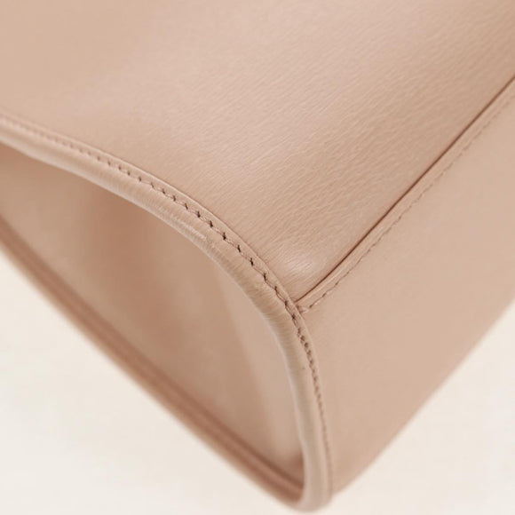 GUCCI Jackie Shoulder Bag Leather Pink Gold 002 1067 Auth 149621V