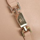 GUCCI Jackie Shoulder Bag Leather Pink Gold 002 1067 Auth 149621V-15
