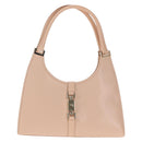 GUCCI Jackie Shoulder Bag Leather Pink Gold 002 1067 Auth 149621V-2
