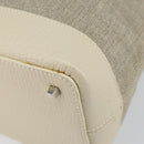 LOEWE Hand Bag Canvas Gray Auth 149622-15