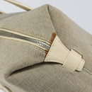LOEWE Hand Bag Canvas Gray Auth 149622-10