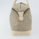LOEWE Hand Bag Canvas Gray Auth 149622-4