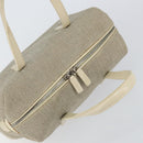 LOEWE Hand Bag Canvas Gray Auth 149622-6