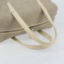 LOEWE Hand Bag Canvas Gray Auth 149622-7