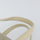 LOEWE Hand Bag Canvas Gray Auth 149622-8