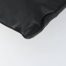 LOEWE Anagram Handtas Leer Zwart Goud Auth 149623-14