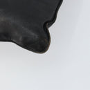 LOEWE Anagram Handtas Leer Zwart Goud Auth 149623-15