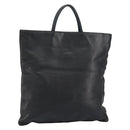 LOEWE Anagram Handtas Leer Zwart Goud Auth 149623-1
