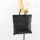 LOEWE Anagram Handtas Leer Zwart Goud Auth 149623-21