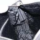 PRADA Shoulder Bag Nylon Black Silver Auth 149624-22