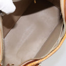 LOUIS VUITTON Monogram Vernis Houston Hand Bag Beige M91004 LV Auth 149638-11