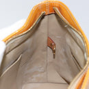 LOUIS VUITTON Monogram Vernis Houston Hand Bag Beige M91004 LV Auth 149638-22