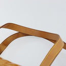 LOUIS VUITTON Monogram Vernis Houston Hand Bag Beige M91004 LV Auth 149638-14