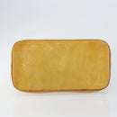LOUIS VUITTON Monogram Vernis Houston Hand Bag Beige M91004 LV Auth 149638-5