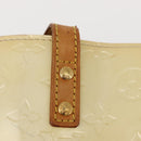 LOUIS VUITTON Monogram Vernis Reade PM Hand Bag Perle M91336 LV Auth 149639-19