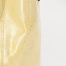 LOUIS VUITTON Monogram Vernis Reade PM Hand Bag Perle M91336 LV Auth 149639-4