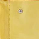 CHANEL Matelasse COCO Mark Chain Bag Patent leather Yellow Silver CC Auth 149641-6