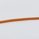 VALENTINO Shoulder Bag Leather Brown Gold Auth 149643-8